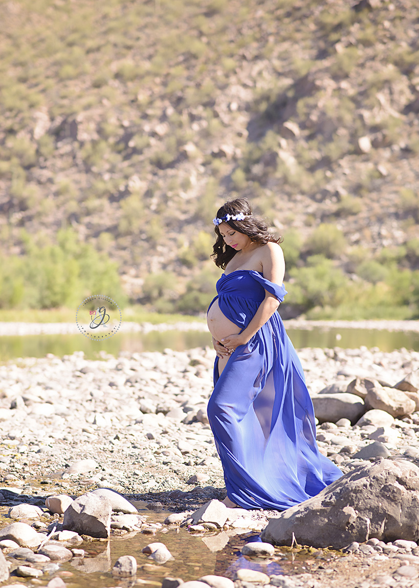 Mesa, Arizona | Salt River Maternity Photographer | Tasia